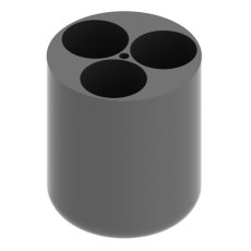 4 Adapters for 12 tubes of 30 ml  