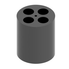 4 Adapters for 16 syringes of 16 x 108 mm  