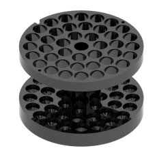 4 Adapters for 168 tubes of 5 ml  