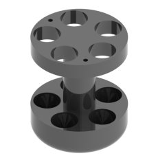 6 Adapters for 30 tubes of 15 ml  