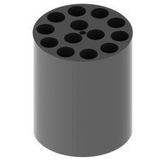 6 Adapters for 78 tubes of 10x100 mm Hemolysis in 250 ml