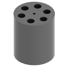 6 Adapters for 36 microtubes of 0,5-0,6 ml  