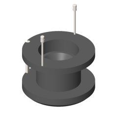 4 Adapters for 4 conical tubes of 250ml  