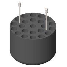 4 Adapters for 92 tubes of 5 ml. vacuum or 7/10 ml. vacuum  