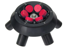 Rotor s pevným úhlem Angle fixed rotor 45º for 6 tubes of 50 ml 4.200 RPM / 2.603 xg