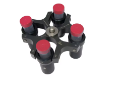 Výklopný rotor pro 4 zkumavky o objemu 50 ml 4 200 ot./min Swing out rotor for 4 tubes of 50 ml 4.200 RPM / 2.860 xg