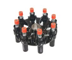 Swing out rotor for 8 tubes of  9/15 ml. 3000 RPM / 1.288 xg