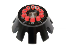 Angle rotor 30º for 10 tubes of 15 ml. 8000 RPM / 6,368 xg