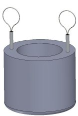 200 ml Nunc/Nalgene Conical Bottle - Adapter for AFI 750ml