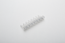 0.1 ml 8-Strip PCR Tubes, Low Profile, White