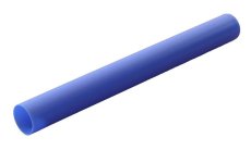 Goblets for straws, Ø 13 mm, length 120 mm, blue