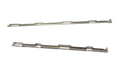 Aluminum cane for 2 goblets Ø 13 mm, length 290 mm, 100/package