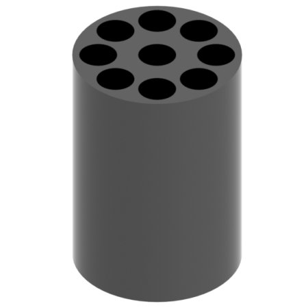 4 Adapters for 36 tubes of Hemolisis of 10 x 100 mm