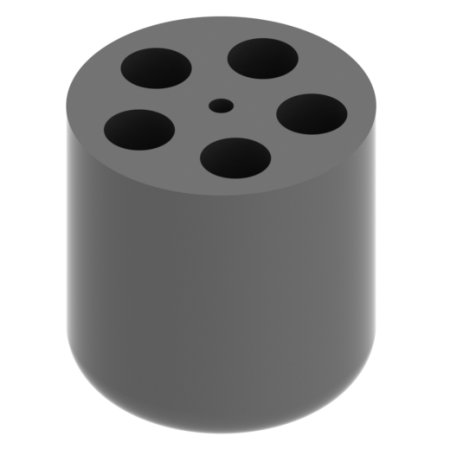 4 adaptéry pro 20 mikrozkumavek o objemu 1,5–2 ml