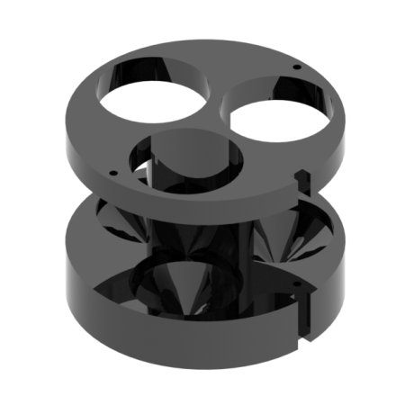 RE 500, 4 adaptéry pro 12 zkumavek o objemu 85 ml