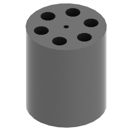 RE 569, 6 adaptérů pro 36 mikrozkumavek o objemu 1,5–2 ml