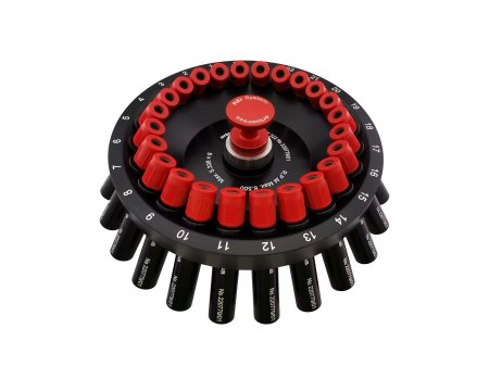 Rotor s pevným úhlem 35º pro 24 zkumavek o objemu 5 ml se systémem REI