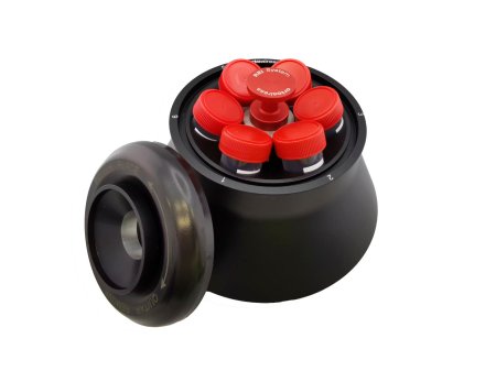 Rotor s pevným úhlem 28º pro 6 hermetických zkumavek o objemu 50 ml se systémem REI