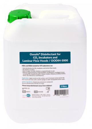 Oosafe Disinfectant for CO2 Incubators & Laminar Flow Hoods - 5 l